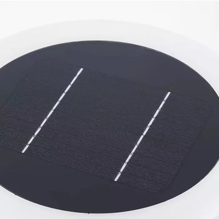 Luz de pilar solar com dimmer de suporte longa vida útil e tempo de trabalho de 50000 horas