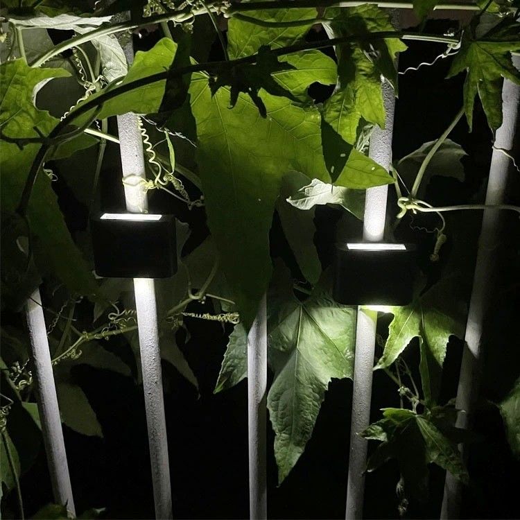 Escalão de escada de terraço jardim paisagem LED luz solar com 50000 horas de tempo de trabalho