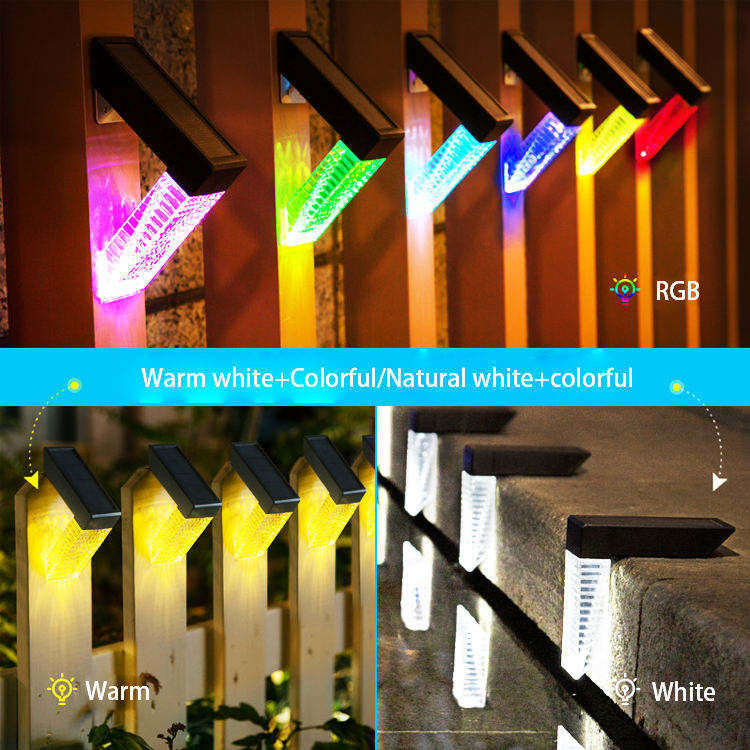 Lâmpada de escada LED exterior IP65 resistente à água CRI Ra 70 para exterior