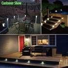 Lâmpada Eficiência luminosa 120lm/w Iluminação solar para parede de casa exterior Número de endereço
