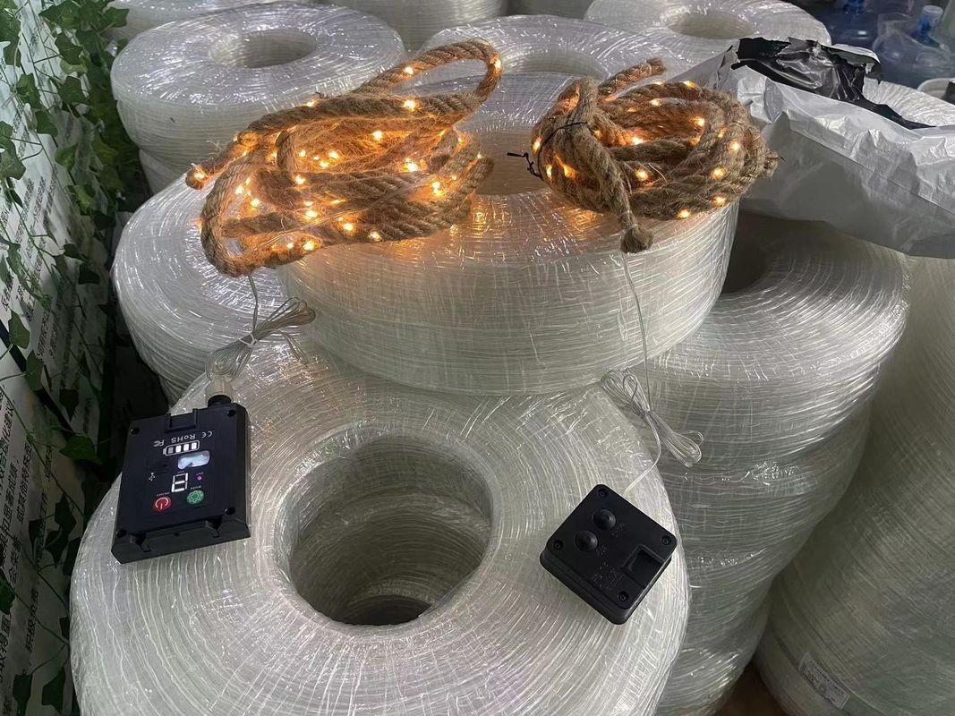 Solar Led Street Light Lâmpada de cobre Led Wire Garden String Light para fácil instalação
