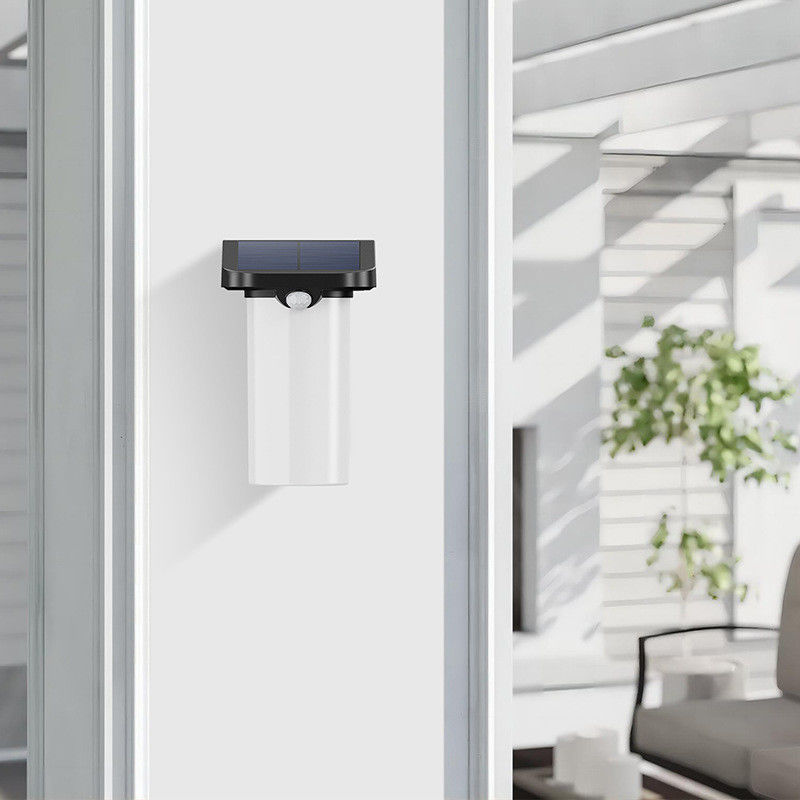 Lâmpada de parede LED exterior 6w Sensor de movimento de luz branca lâmpada de parede para varandas jardins pátios quintal