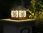 AC 165-265V Voltagem de entrada Largo Solar Post Light Fence para exterior nos Estados Unidos