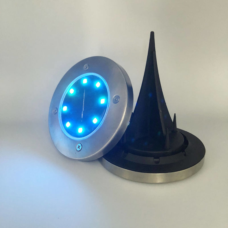 Lâmpadas solares para jardim exterior Decoração enterrada Luzes noturnas com alto fluxo luminoso