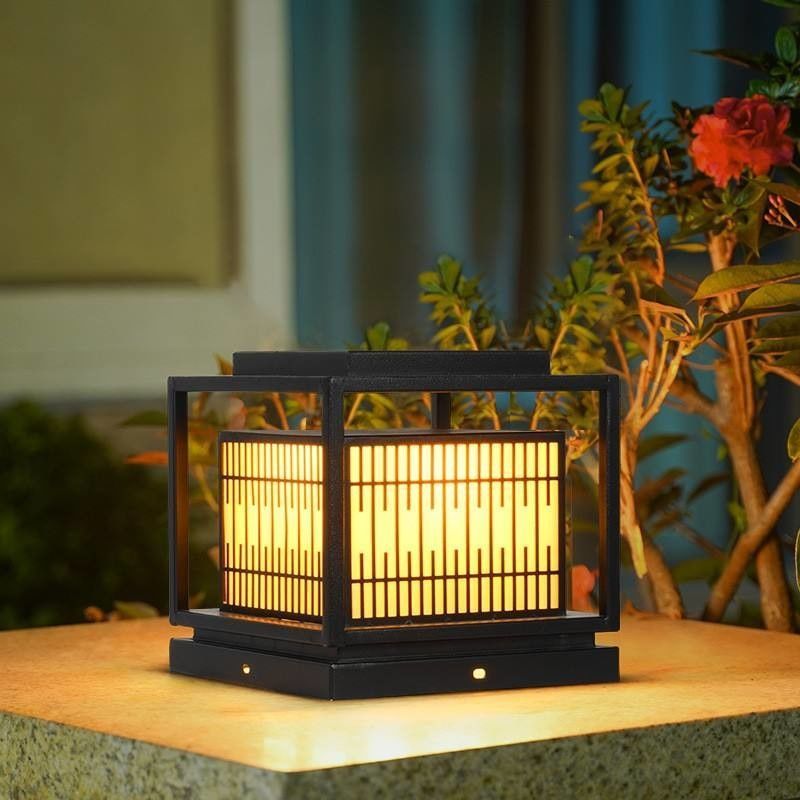 Iluminação de cerca de jardim ao ar livre com 80 CRI e 3500K temperatura de cor branca quente