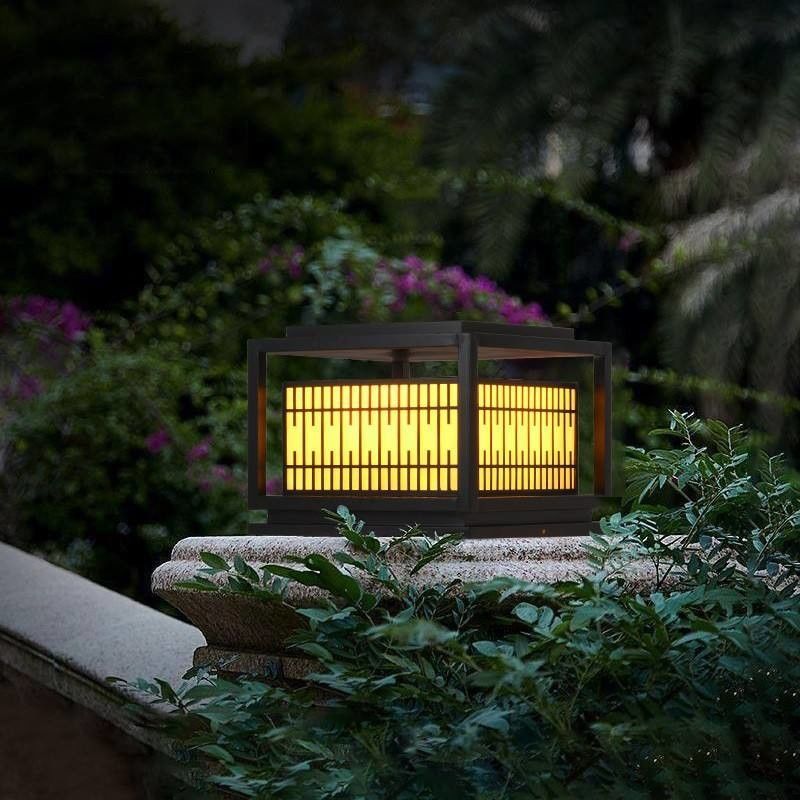 Iluminação de cerca de jardim ao ar livre com 80 CRI e 3500K temperatura de cor branca quente