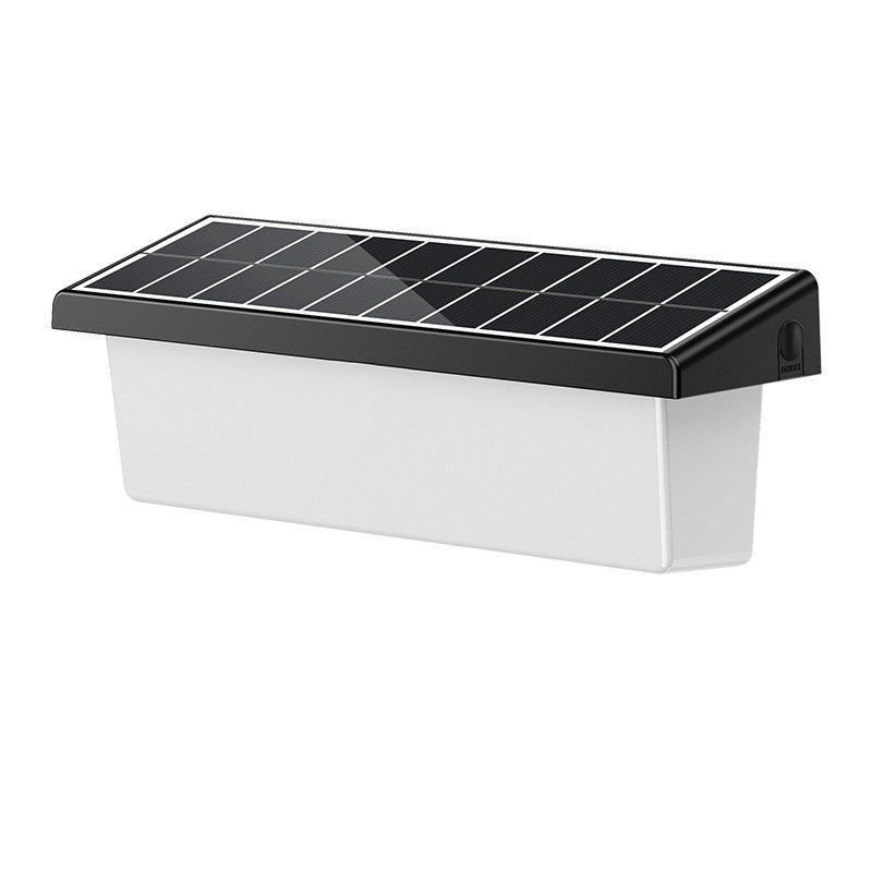 Villa Hotel Outdoor Garden Solar LED Wall Light com sensor de movimento e controle remoto