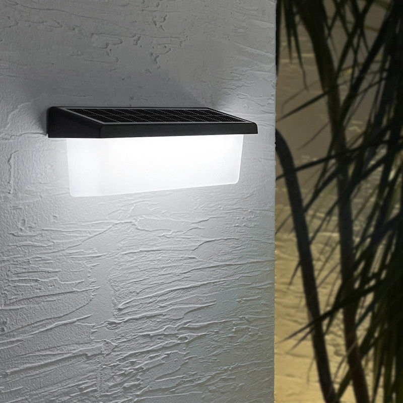 Villa Hotel Outdoor Garden Solar LED Wall Light com sensor de movimento e controle remoto