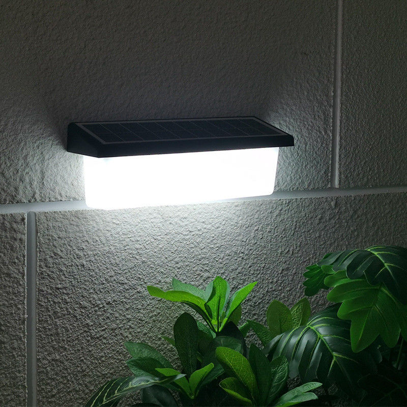 Villa Hotel Outdoor Garden Solar LED Wall Light com sensor de movimento e controle remoto