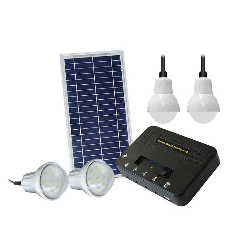Lâmpada de jardim solar certificada ROHS para iluminação exterior multifunção e energia móvel