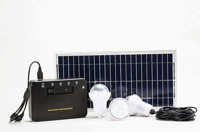 Lâmpada de jardim solar certificada ROHS para iluminação exterior multifunção e energia móvel