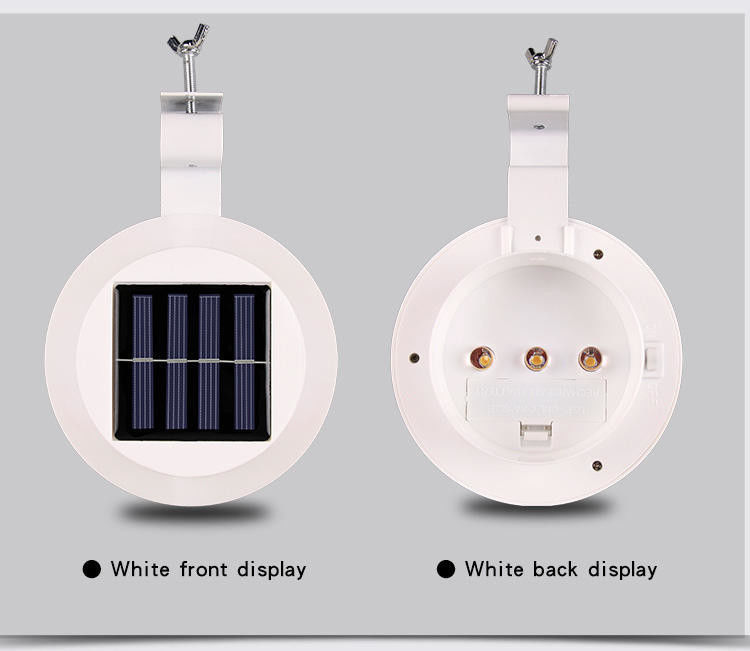 80 Ra Índice de Representação de Cores Fornecimento de Energia Solar Parede de Jardim Exterior LED Iluminação de vedação solar
