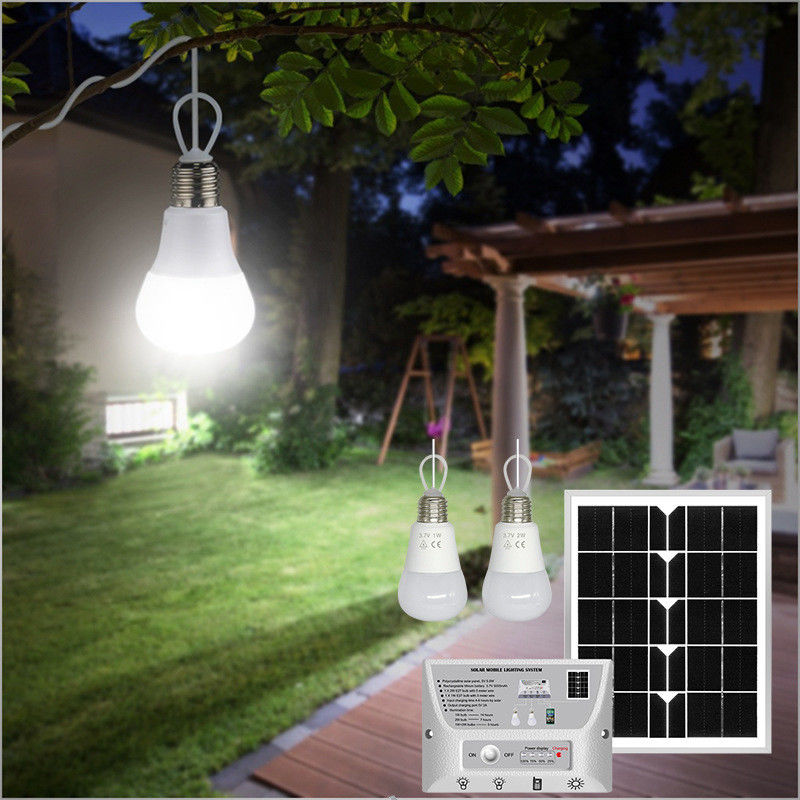 IP44 Painéis solares para pátio jardim varanda acampamento 50000 horas de tempo de trabalho