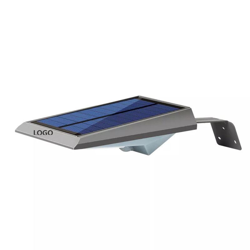 Fornecimento de energia solar LED de alta luminosidade Sensor de movimento moderno Luz de parede para jardim ao ar livre