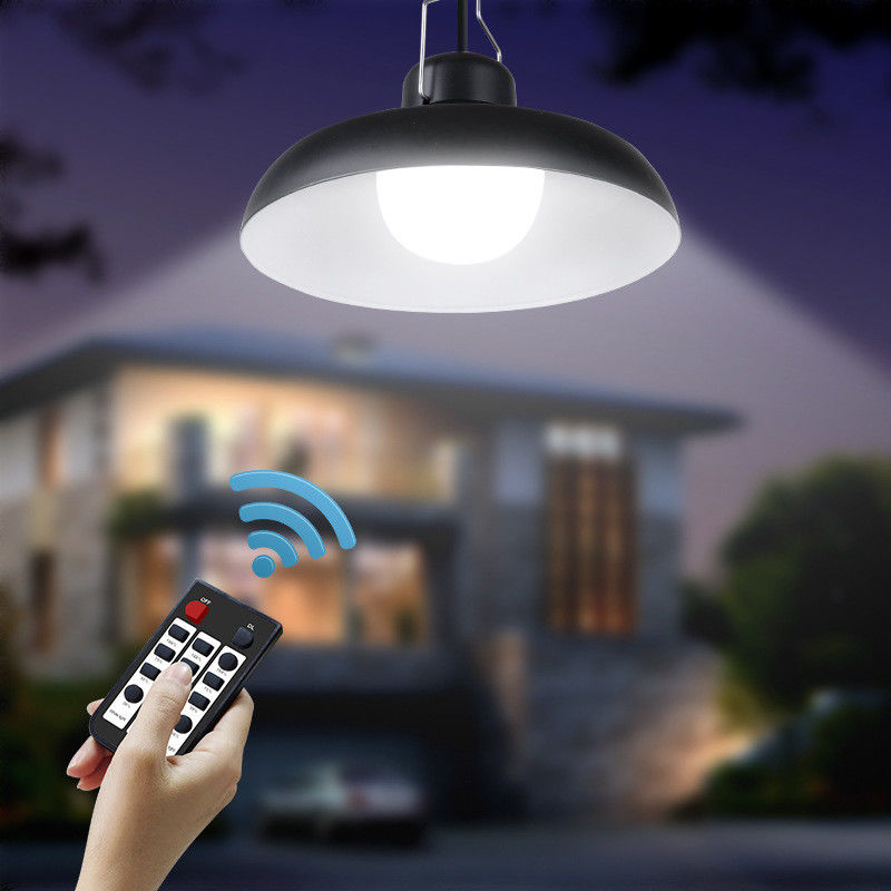 18PCS 0.2W COB LED Solar Pendant Light para Shed Jardim Economia de energia e impermeável