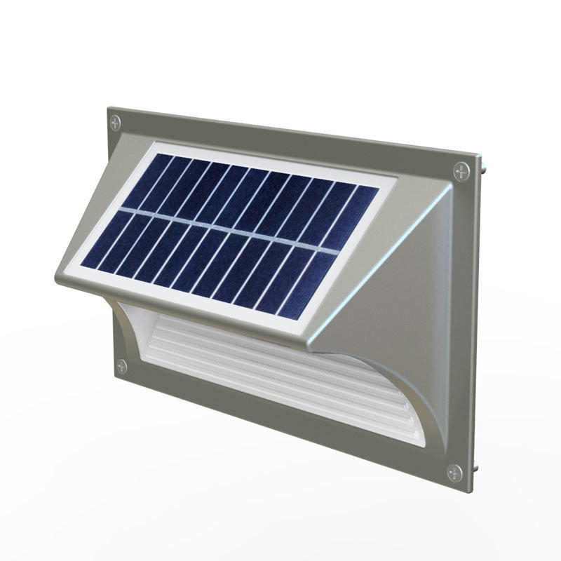 50000 Horas de Tempo de Trabalho Quente Branco LED Solar Step Wall Light para as suas necessidades