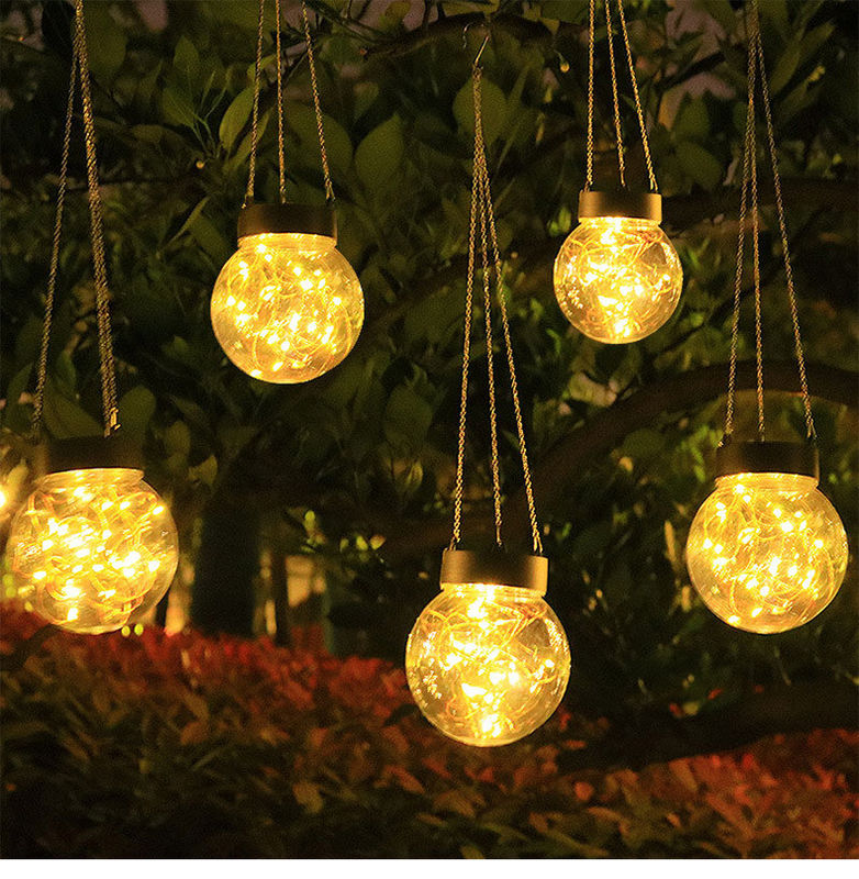Lâmpadas de jardim solares ajustáveis de baixa tensão Arte decorativa para iluminação do solo