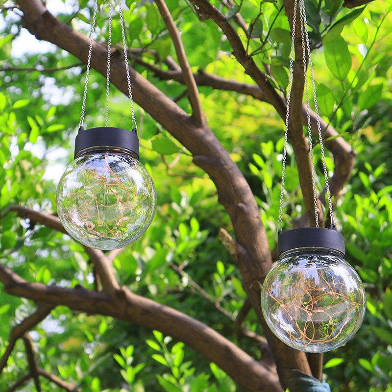 Lâmpadas de jardim solares ajustáveis de baixa tensão Arte decorativa para iluminação do solo