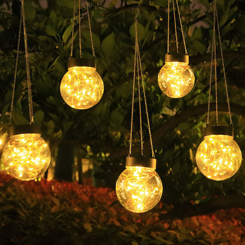 Lâmpadas de jardim solares ajustáveis de baixa tensão Arte decorativa para iluminação do solo