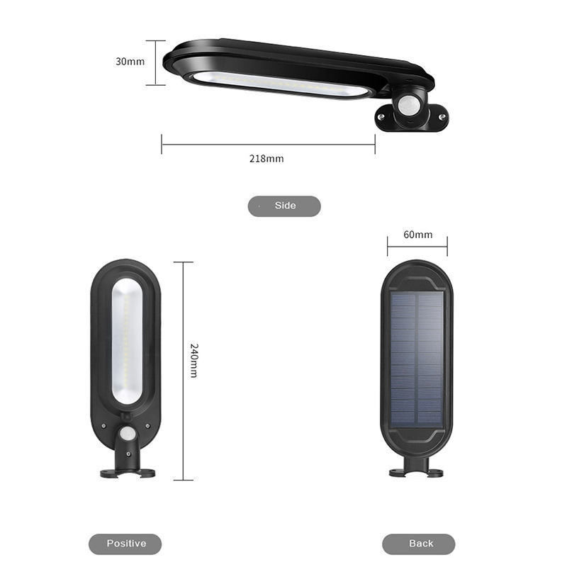 Temperatura de cor CCT Luz quente 3000K LED Iluminação de jardim Iluminação solar exterior