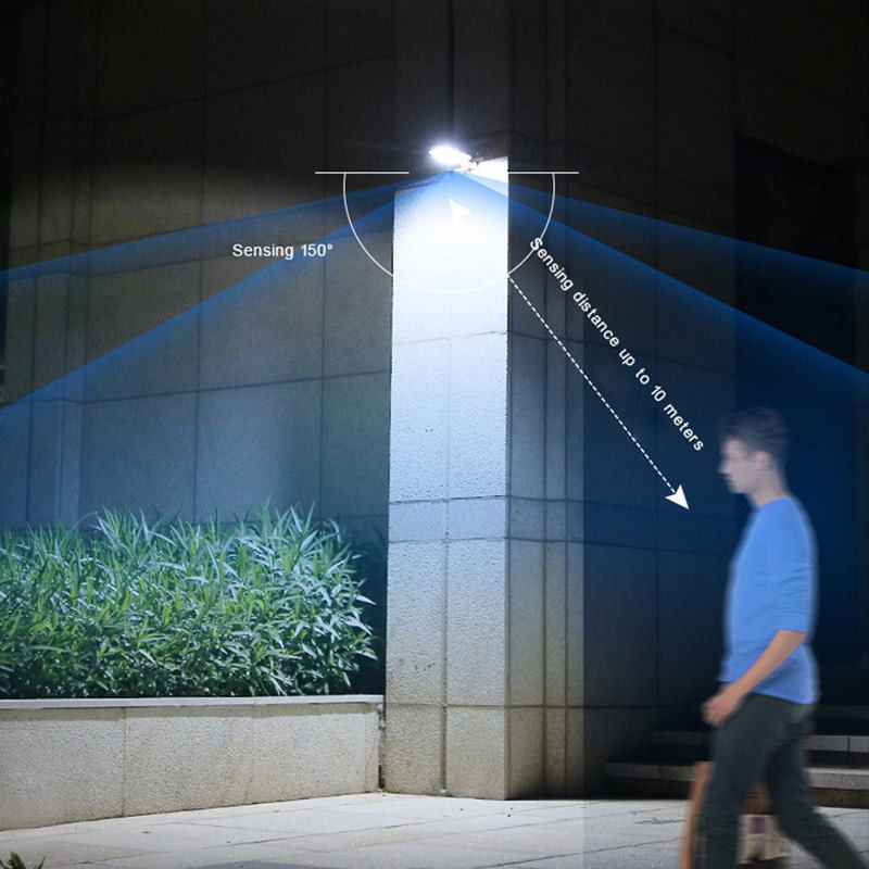 Temperatura de cor CCT Luz quente 3000K LED Iluminação de jardim Iluminação solar exterior