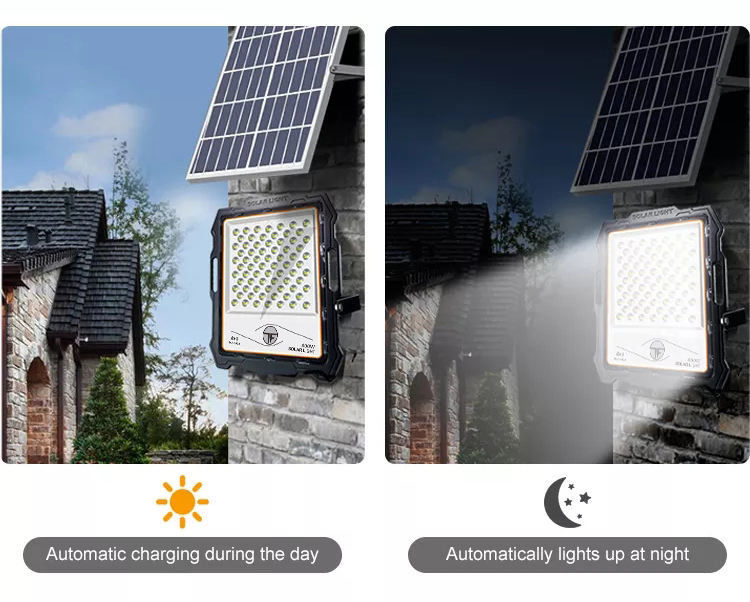 3000lm Outdoor Quente Branco LED Segurança de Parede Jardim Rua Luz Solar de Inundação Com Sensor de Movimento IP55