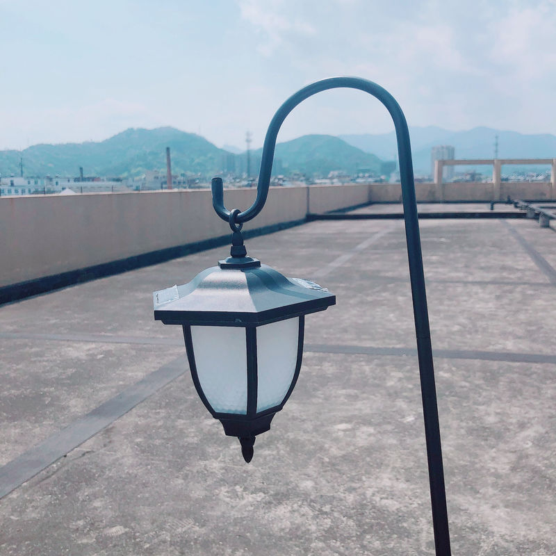 Sensor de lanterna de parede solar LED exterior para painéis de decoração 20000 horas de vida útil
