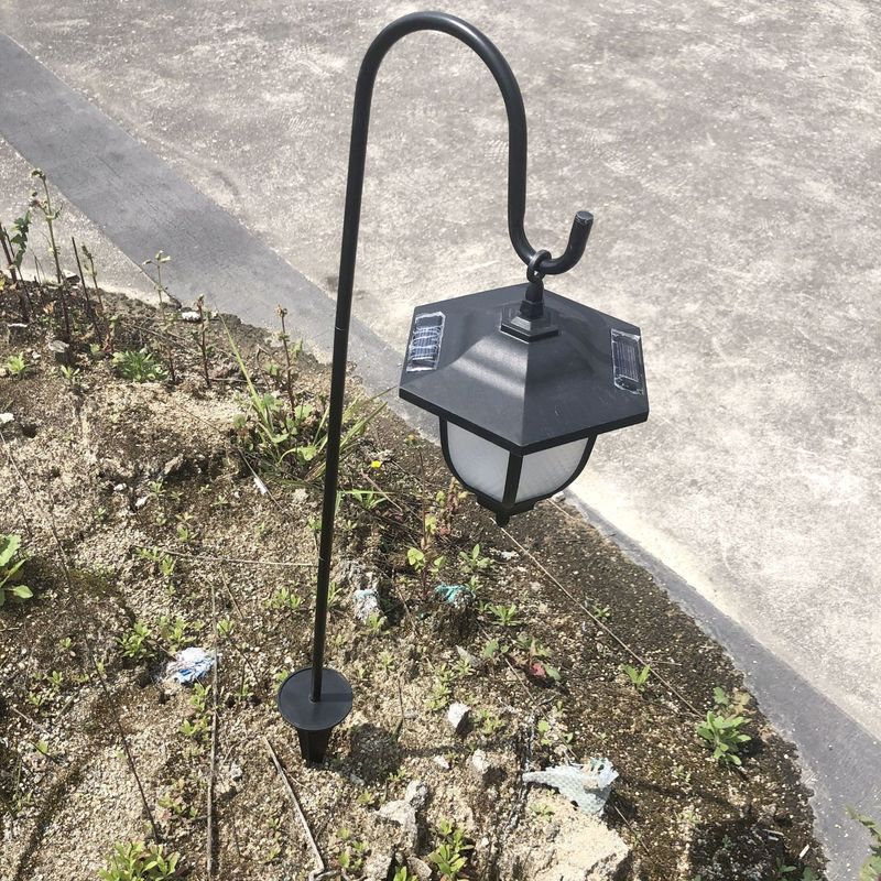 Sensor de lanterna de parede solar LED exterior para painéis de decoração 20000 horas de vida útil