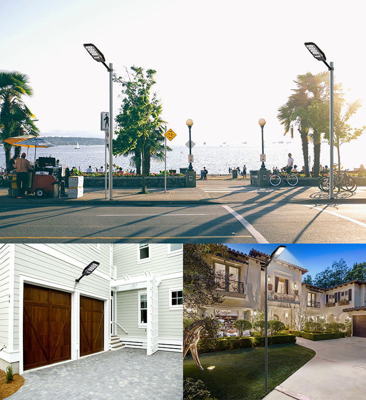Design de iluminação e circuitos Lâmpada de rua solar All In One Light100 200 300 Watt LED