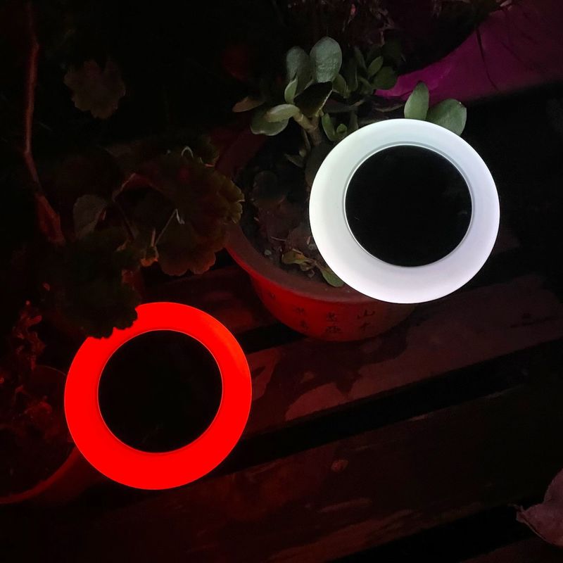 10000 Horas de Trabalho Solar RGB Iluminação de Paisagem de gramado para decoração de quintal ao ar livre