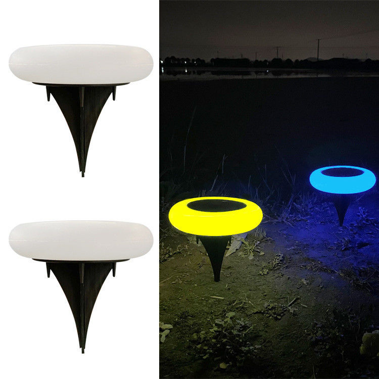 10000 Horas de Trabalho Solar RGB Iluminação de Paisagem de gramado para decoração de quintal ao ar livre