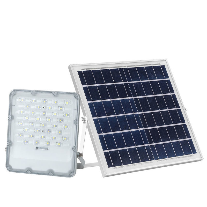 Lâmpada solar de inundação de jardim à prova d'água ao ar livre com controle remoto