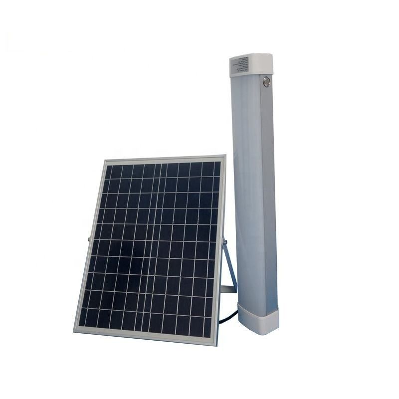 180° Ângulo de luz 3000LM Alta eficiência luminosa Luz triproof solar para estacionamento