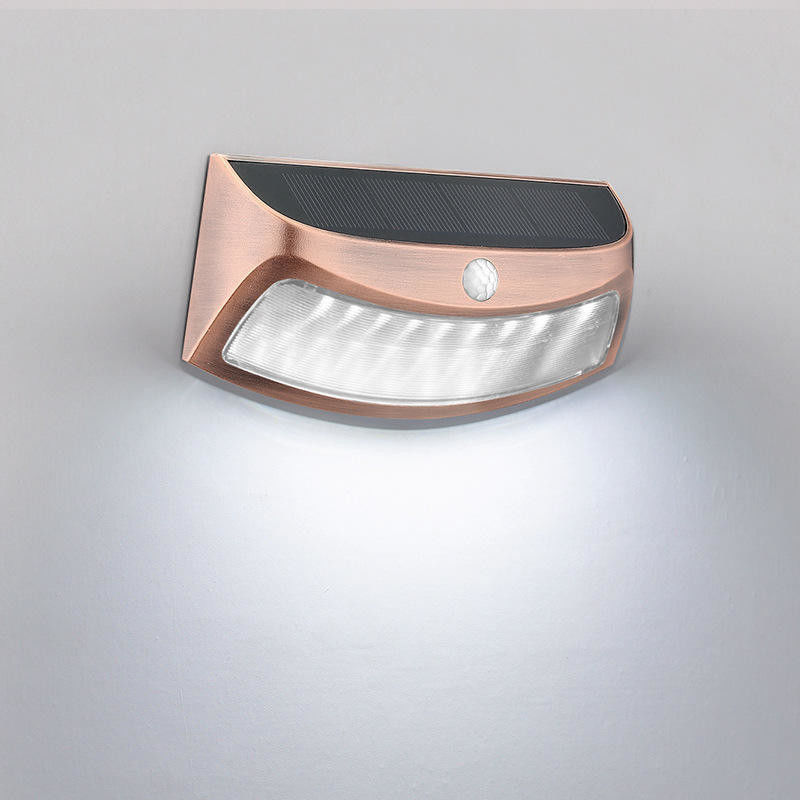 Lâmpada de sorriso para jardim com indução do corpo humano