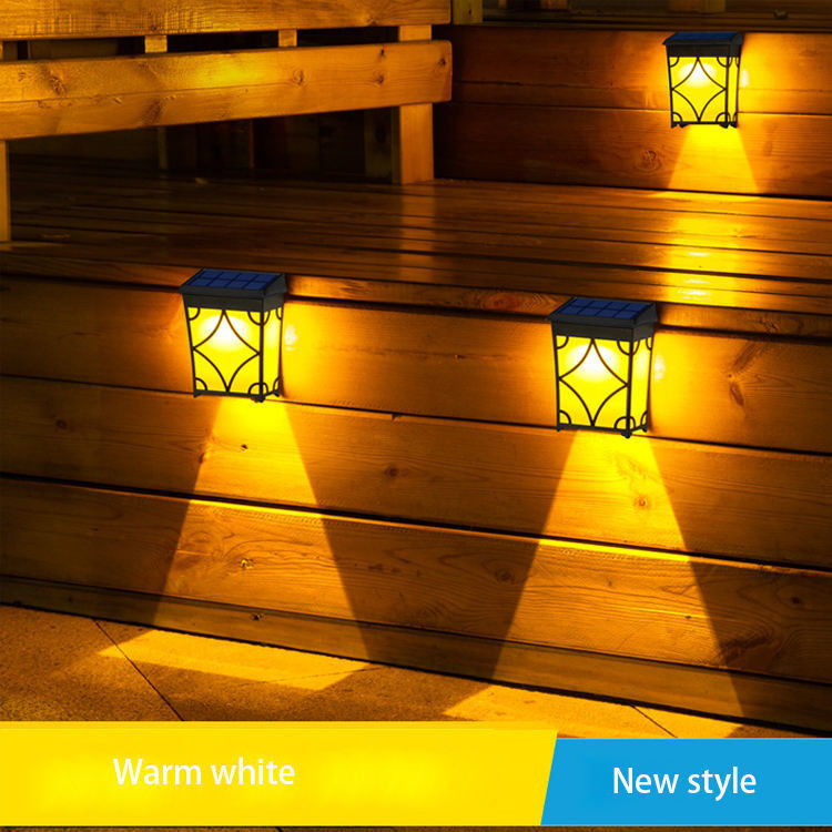 Jardim Solar Exterior Luxo Decoração de Montagem Poderosa Cercas Parede Paisagem Casa Lâmpadas Luzes para Hotel