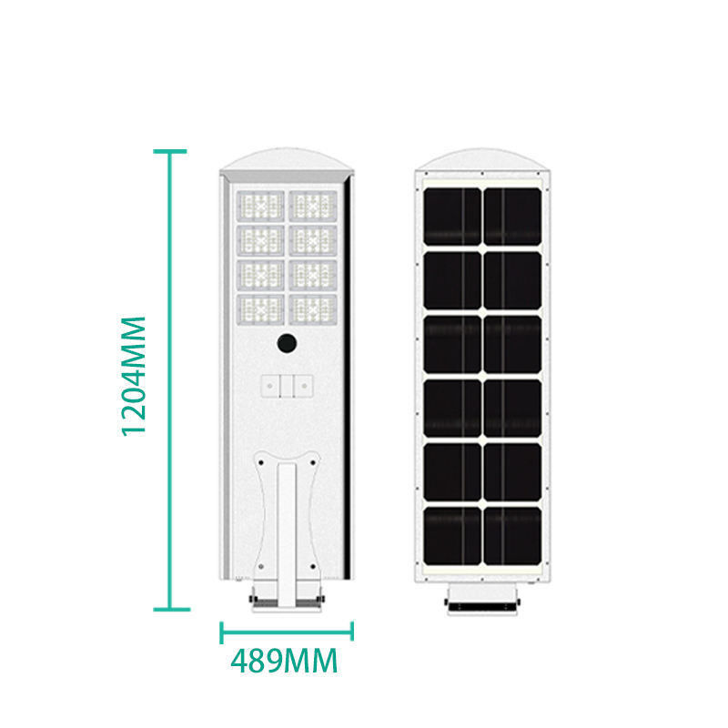 ROAD High Lumen 50W 60W 80W 100W Outdoor Integrado All In One Led Solar Street Light