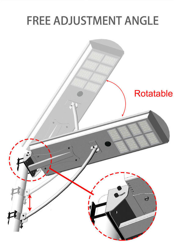 ROAD High Lumen 50W 60W 80W 100W Outdoor Integrado All In One Led Solar Street Light