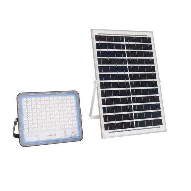 2- 100w Solar LED Inundação luz exterior 12V 3000mA Ip65 Iluminação de estádio à prova d'água