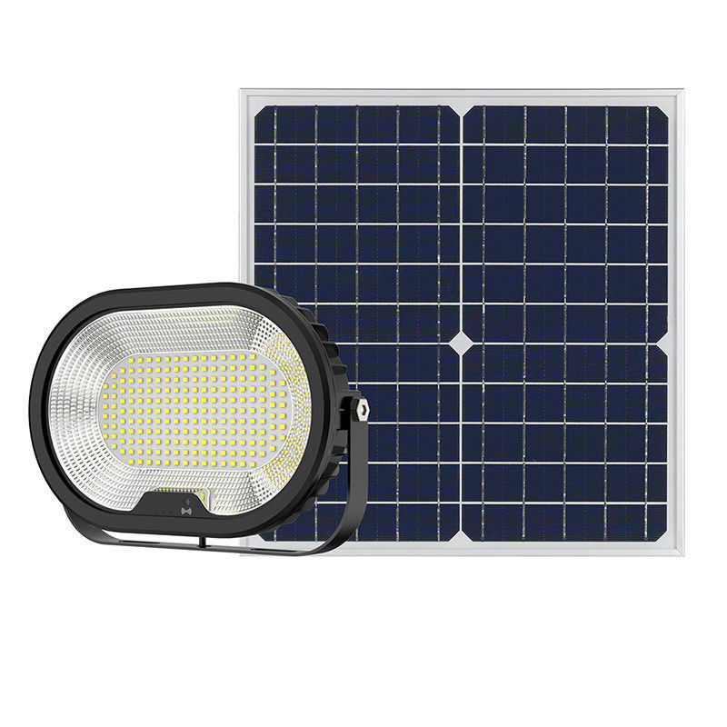 Lâmpada de inundação solar à prova d'água para segurança ativada por movimento