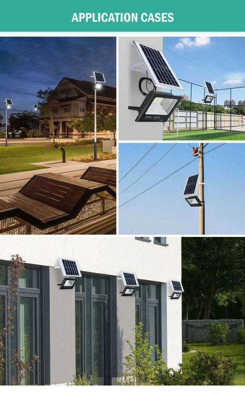 Lâmpada de rua LED solar de alumínio para industrial