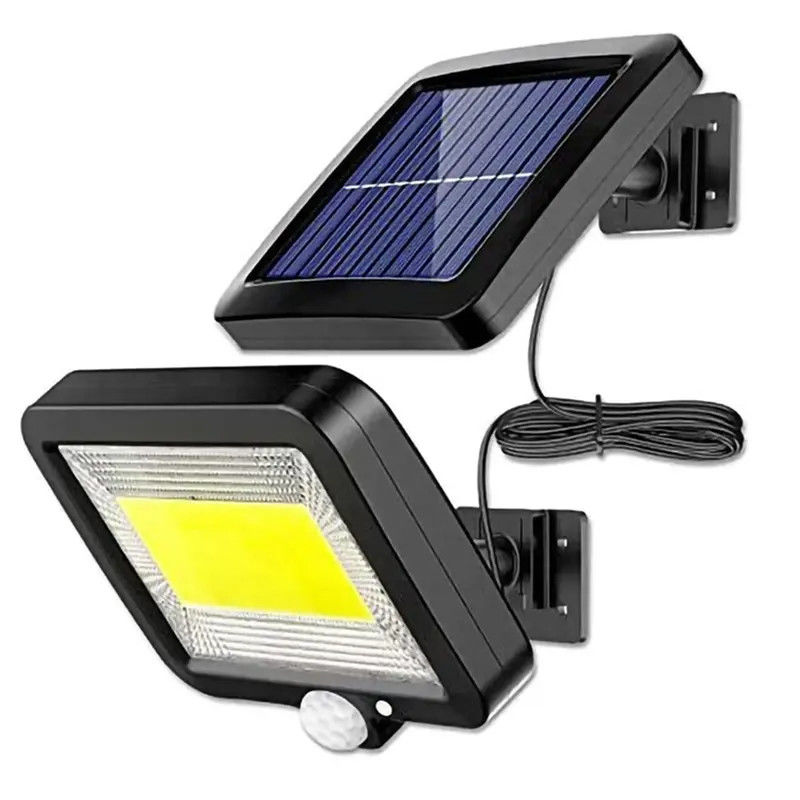 Lâmpada de emergência de acampamento portátil solar recarregável para exteriores, grau IP65 e material ABS