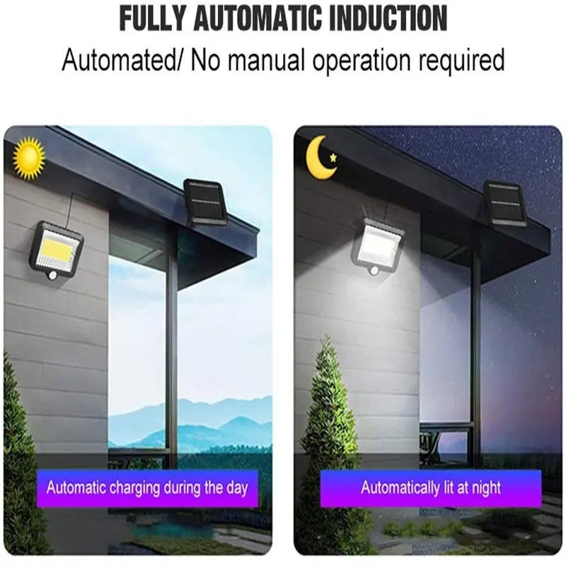 Lâmpada de emergência de acampamento portátil solar recarregável para exteriores, grau IP65 e material ABS