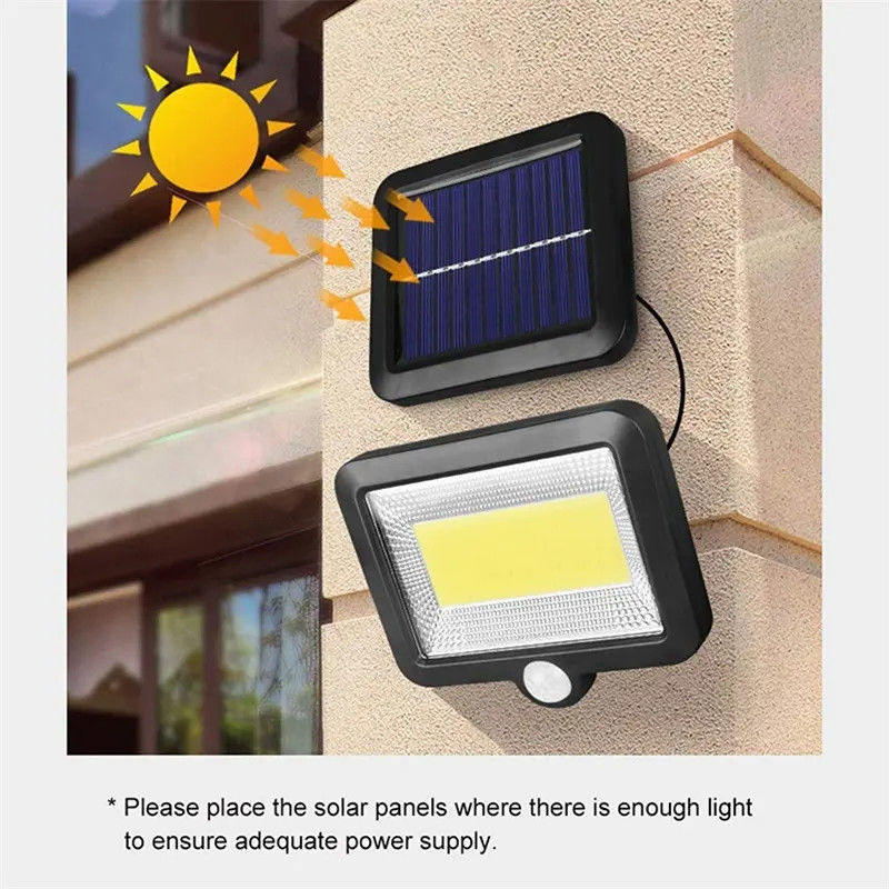 Lâmpada de emergência de acampamento portátil solar recarregável para exteriores, grau IP65 e material ABS