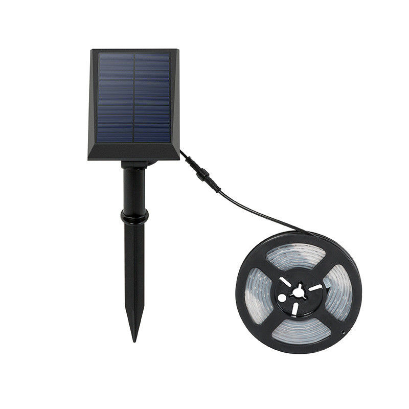 Lâmpadas de faixa solar flexíveis para decoração de casa Casamento Natal 2835 LEDs à prova d'água IP65