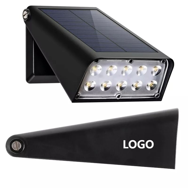 Super brilhante Iluminação solar de parede para jardim Garagem à prova d'água Segurança exterior