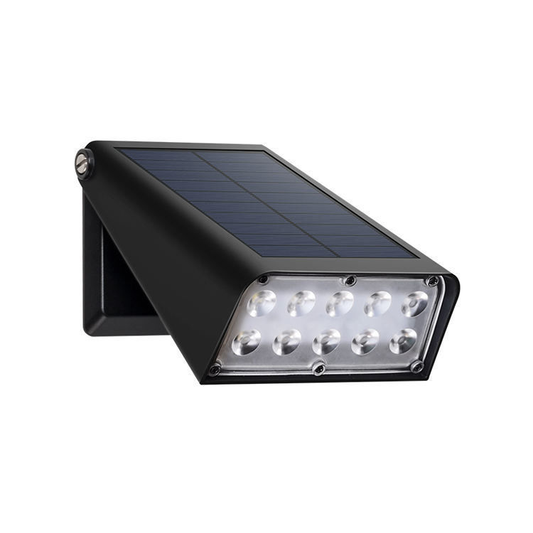 Super brilhante Iluminação solar de parede para jardim Garagem à prova d'água Segurança exterior