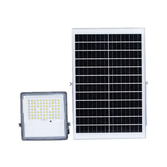 Peso do produto ((kg) 1,6 Alto brilho 200w Luzes solares de inundação para parque de estacionamento de jardim