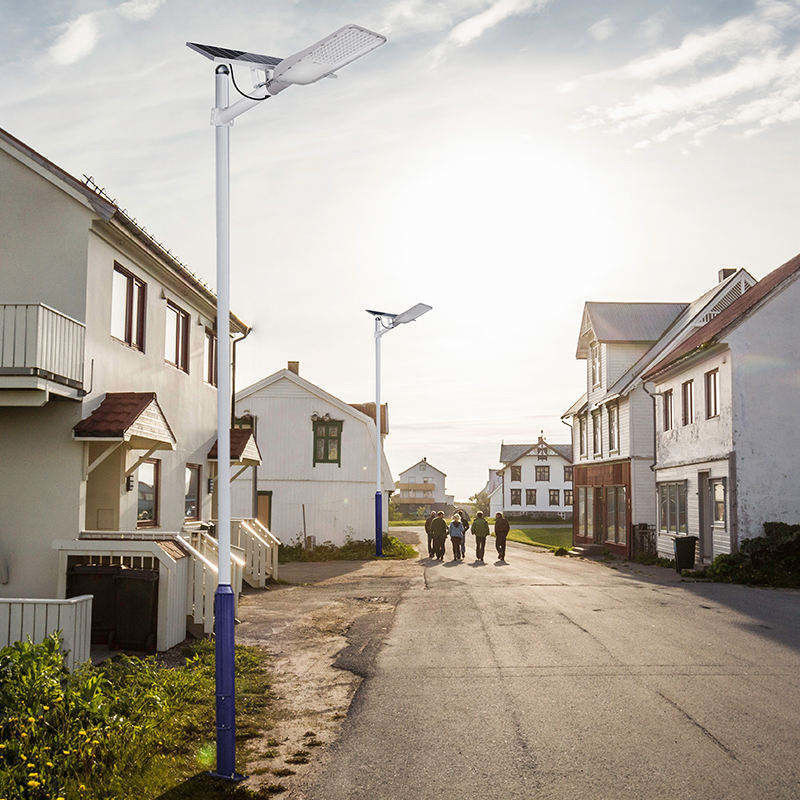 120° Ângulo de feixe Sistema de iluminação solar exterior comercial 10w 20w 30w 40w 50w 100w