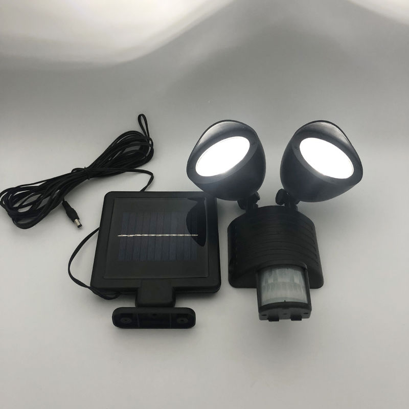 50000 horas de vida útil 22LED Sensor do corpo humano Luz de segurança solar para caminho exterior