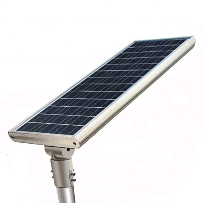 Iluminação exterior Iluminação solar de rua de 100w com índice de renderização de cor 80 e ângulo de feixe de 120 °